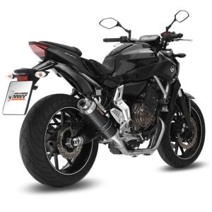 Escape Mivv GP pro Yamaha MT07 21 negro Nilmoto